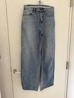 ユニクロ デニム ワイドデニム ジーンズ 68.5cm