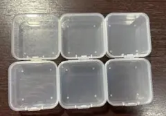 プラスチック クリアボックス 小物収納ケース 6個セット③