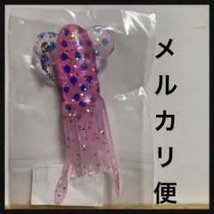 【非売品】ルアー風 キーチェーン ピンクイカ キラキライカ