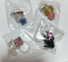 ハローキティ　めじるしアクセサリー　４個セット