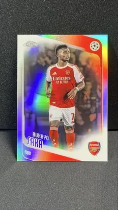 【Topps Chrome】Bukayo Saka リフレクター