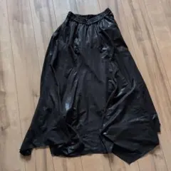 ジーナシス　グリッターイレヘムスカート　ロングスカート