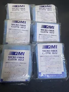 QMI マイクロファイバークロス 1612 6枚セット　未使用品
