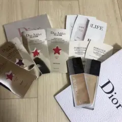 dior / サンプルセット グロス,下地,ファンデ,クレンジング