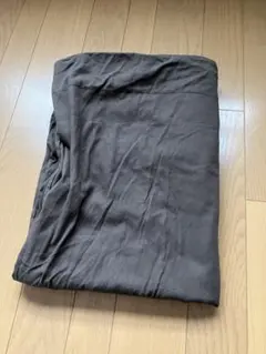 ニトリ　カケカバーNグリップパレットC ダークブラウン シングルサイズ掛け布団