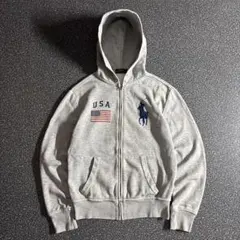Polo Ralph Lauren big pony zip hoodie