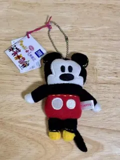 当時物　ミッキー　ミッキー　プーカ・ァ・ルーズ　ストラップ　キーホルダー