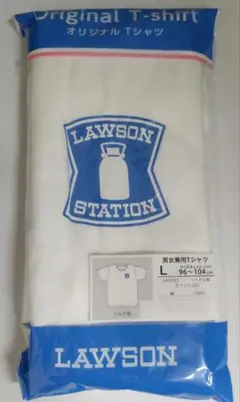 LAWSON オリジナルTシャツ ミルク缶 L