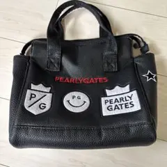 PEARY GATES】美品パーリーゲイツ カートバッグ スマイル ニコちゃん