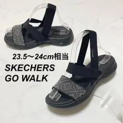 SKECHERS GO WALK GOGA MAT ラインストーンサンダルのサムネイル