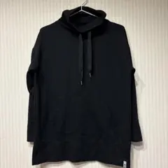 トレーナー【Ｍ】ブラック スウェット 長袖 ヴィンテージ古着 おしゃれ服