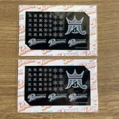 嵐 / Popcorn ネイルシール２枚セット