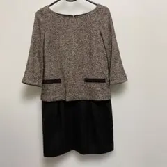 JUSGLITTY ツイード風ワンピースウォーマル❗️ 卒業式、入学式に‼️