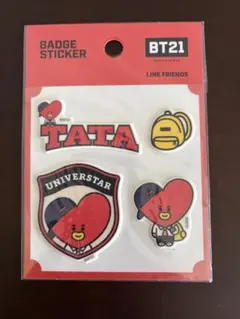 BT21 TATA バッジステッカーのサムネイル