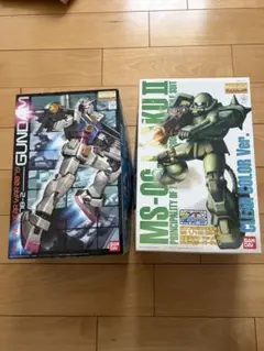 MG RX-78-2ガンダム Ver2.0＆MG ザク J Ver.2.0 - メルカリ