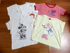 半袖 Tシャツ 5枚セット 140 ディズニー ミニー デイジーダック
