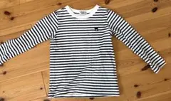 ミキハウス ストライプ 長袖カットソー 110