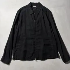 S MaxMara】archive 90s ダブルジップ シャツ リネン100 - メルカリ