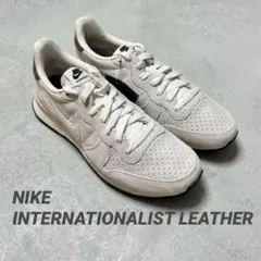 【新品タグ付】NIKE インターナショナリスト レザー 26.5 ホワイトのサムネイル