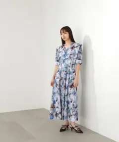 JILL by JILLSTUARTシャドウローズプリントワンピース