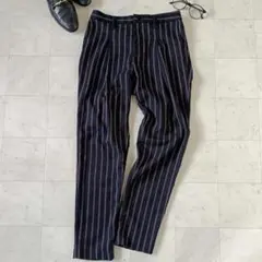 LOWRYS FARM　 ローリーズファーム テーパードパンツ　ネイビー　F