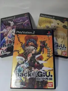 PS2 .hack//G.U. Vol.1 Vol.2 Vol.3 セット