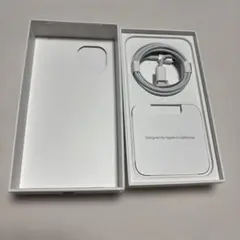 Lightningケーブル　iPhone13 グリーン空箱のみ
