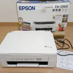 【未使用/納品書有】EPSON プリンター 　EW-056A　インク無 未使用/納品書有】EPSON プリンター EW-056A インク無 - メルカリ