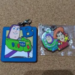 バズ・ライトイヤー ウッディ キーホルダー