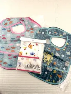 BUMKINS風 スーパービブ 3枚セット ×2 バンキンス風 赤ちゃん本舗