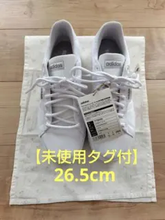 【タグ付】 アディダス ホワイトスニーカー 　☆3/8までの限定価格☆