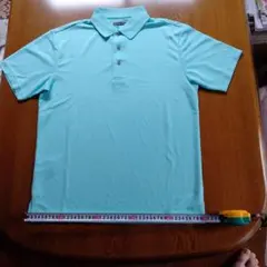 極美品 TFW49 半袖ゴルフポロシャツ M ミントグリーン ロゴネーム TFW49 ゴルフウェア ミントグリーン - メルカリ