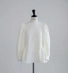 完売 オーガ OHGA チェックボウタイブラウス オーバーサイズ グレー M