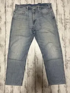 膝クラッシュ 訳あり特価 人気 Levi's Red 502 やれ感ありW32のサムネイル