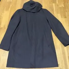 GU フード付き ロングコート L