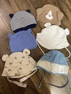 ベビー帽子6セット ジェラピケ 赤ちゃんハット まとめ売り 韓国