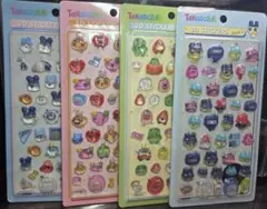 Tamagotchi 3Dステッカー4枚セット