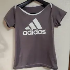 adidas CLIMA365 グレー 半袖Tシャツ　 　S