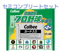 2025プロ野球チップス第2弾 セミコンプリートセット