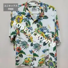 RODEO CROWNS アロハシャツ ボタニカル柄 シャツ ユニセックスのサムネイル