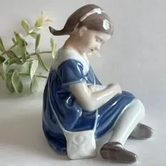 ロイヤルコペンハーゲン ELSE エルセ 少女 デンマーク製 フィギュリン 置物 ロイヤルコペンハーゲン ELSE エルセ 少女 デンマーク製 フィギュリン