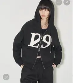 ILLIGO 129LogoPatch Hooded Zip-Up /BLACK - メルカリ