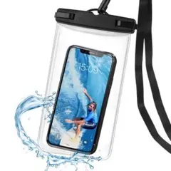 防水ケース 携帯電話用ドライバッグ IPX8認定 最大7.0インチ