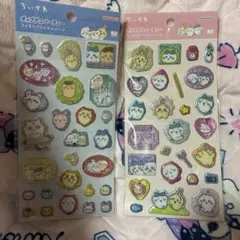 ちいかわ　ポップデコパーティー　ラメきらクリスタルシール