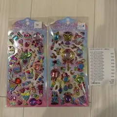 マジカルトゥインクルステッカー　ぷっくりシール