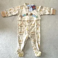 【新品未使用　タグ付き】Disney プーさん　80 カバーオール　ロンパース