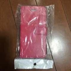 手帳型スマホケース iPhone5 6 7 8対応 可能　レッド 新品カード入れ