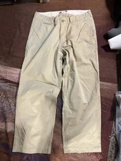 AH.H × BROCHURE 1P BIG CHINO PANTS - メルカリ