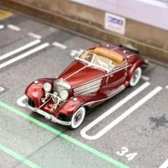 ベンツ 500K 1936 1:18 合金クラシックカー サウンドライト付 - メルカリ