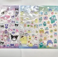 クリアキャンディーシール 3種